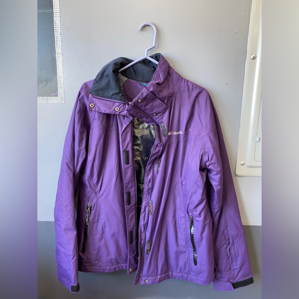 Purple Columbia Jacket